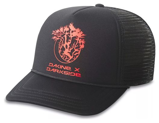 Casquette Dakine Darkside Trucker Noir/Rouge