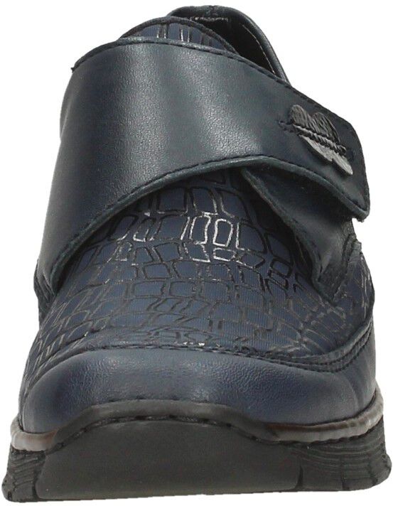 Rieker Dames klittenbandschoenen blauw