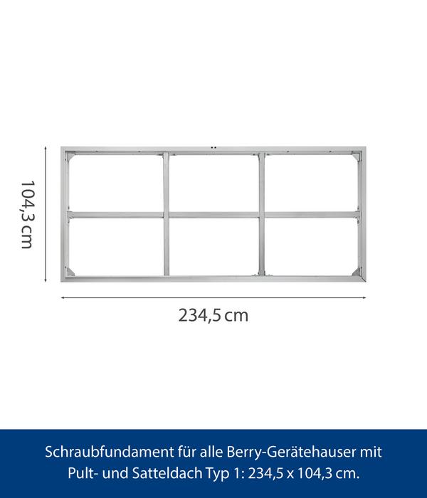 Hörmann Schraubfundament Set Typ 1
