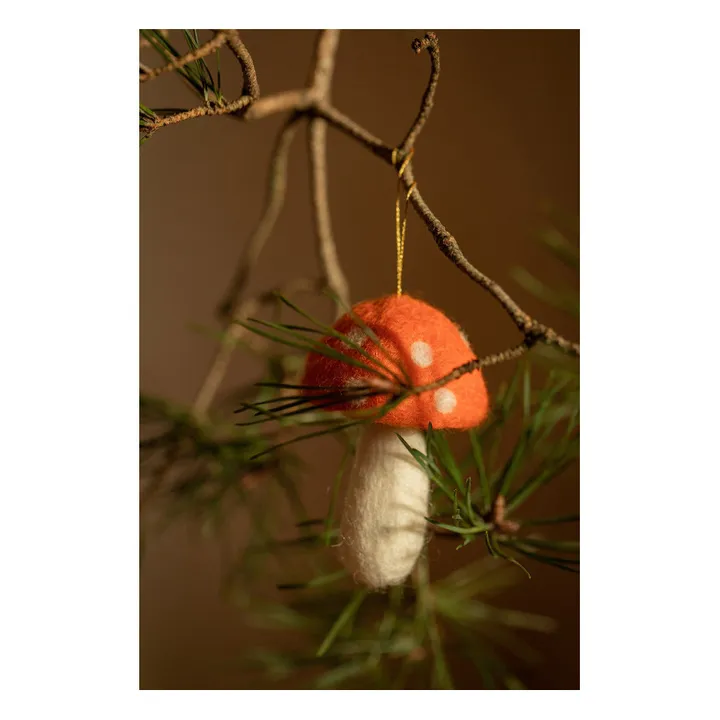 Muskhane Champignons décoratifs à suspendre - Set de 6