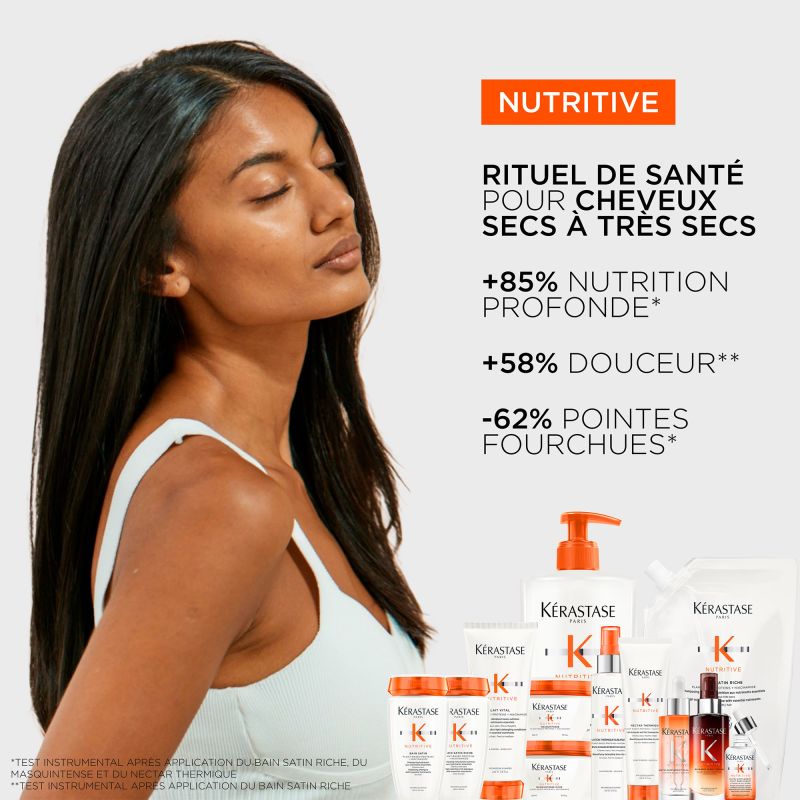 Recharge Bain Satin Riche Nutritive Kérastase 500ml