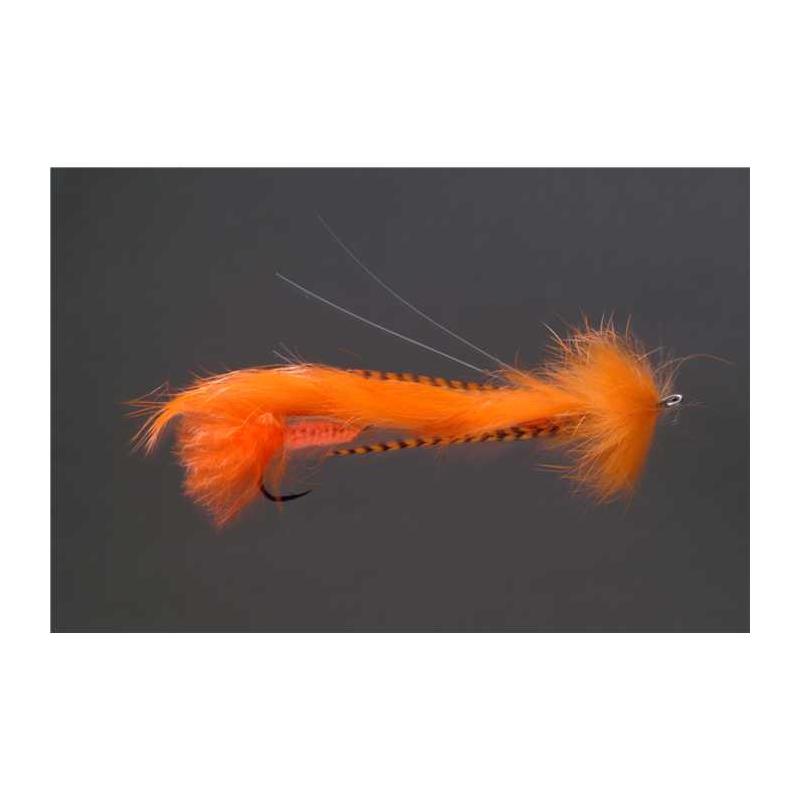 Mouche Spécial Carnassier Tof Articulee Steelhead - Orange