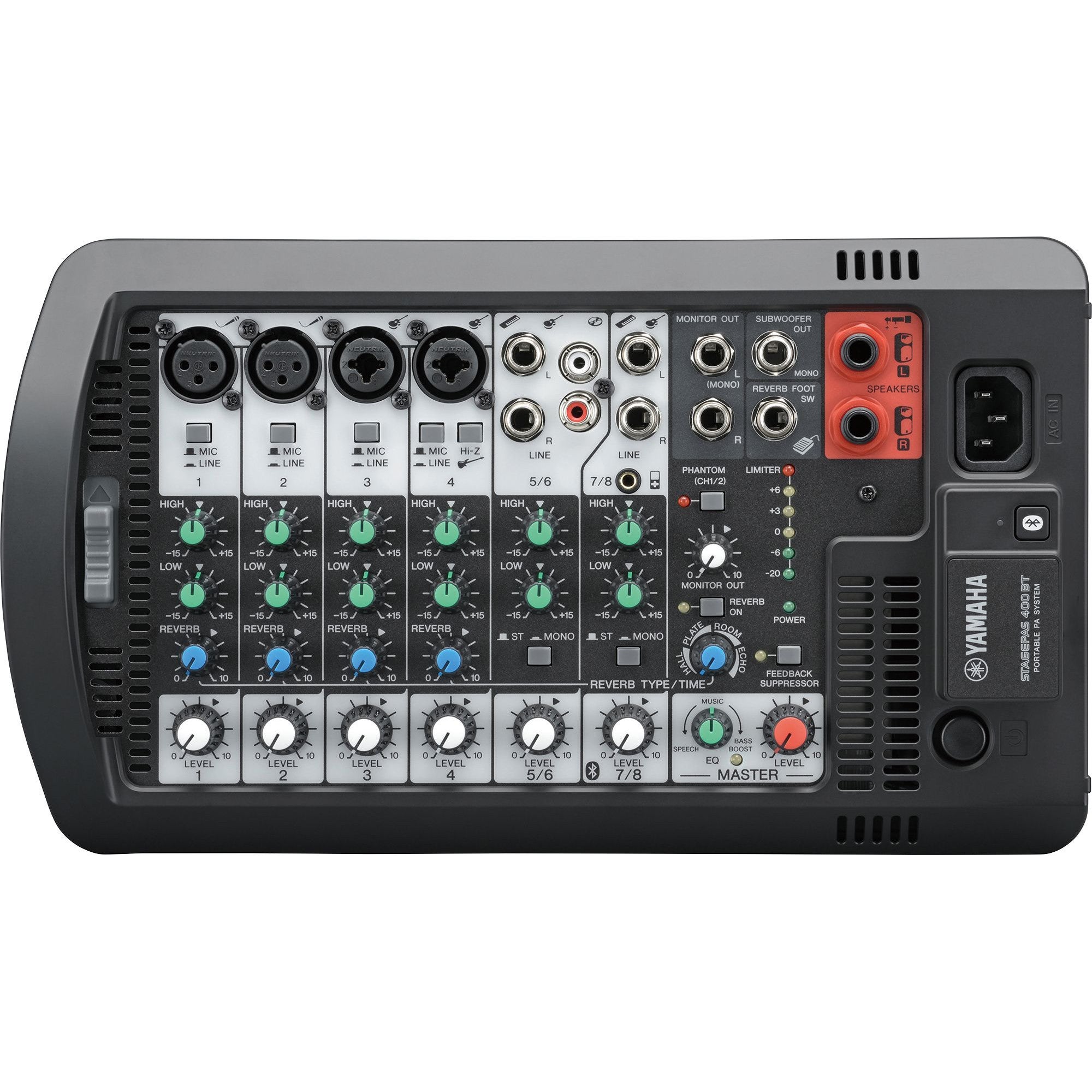 Yamaha Stagepas 400BT draagbaar PA-systeem