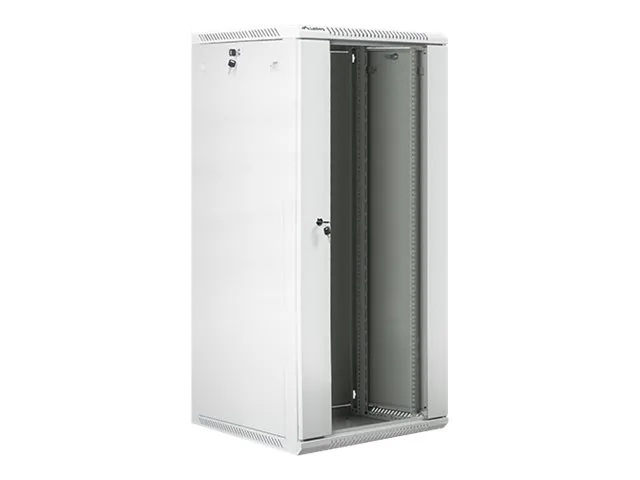 Lanberg - Rack kabinet - vægmonterbar - grå, RAL 7035 - 27U - 19