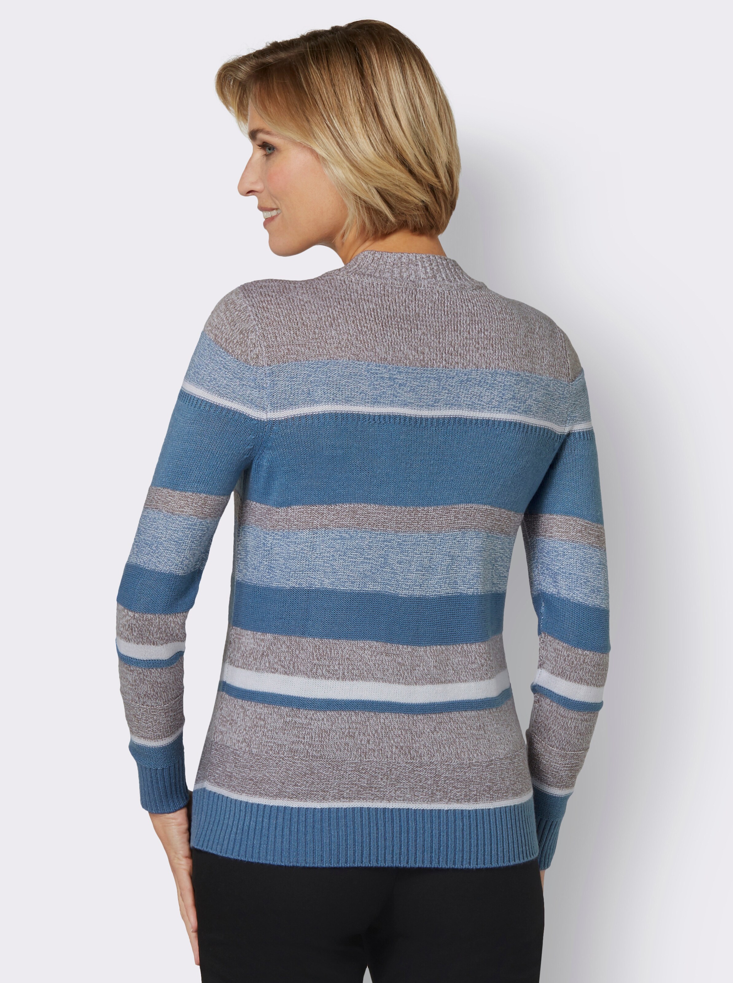 Stehkragenpullover