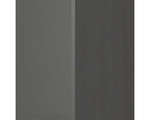 Held Furniture keukenblok zonder apparatuur Milan 370 cm grijs hoogglans gedemonteerd 589.1.6211