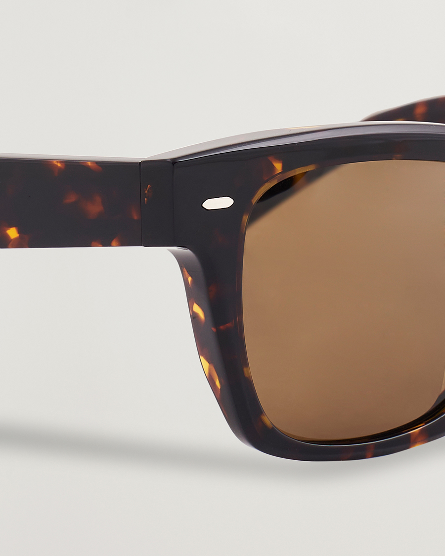 Oliver Peoples No.4 Polarized Sunglasses Atago Tortoise