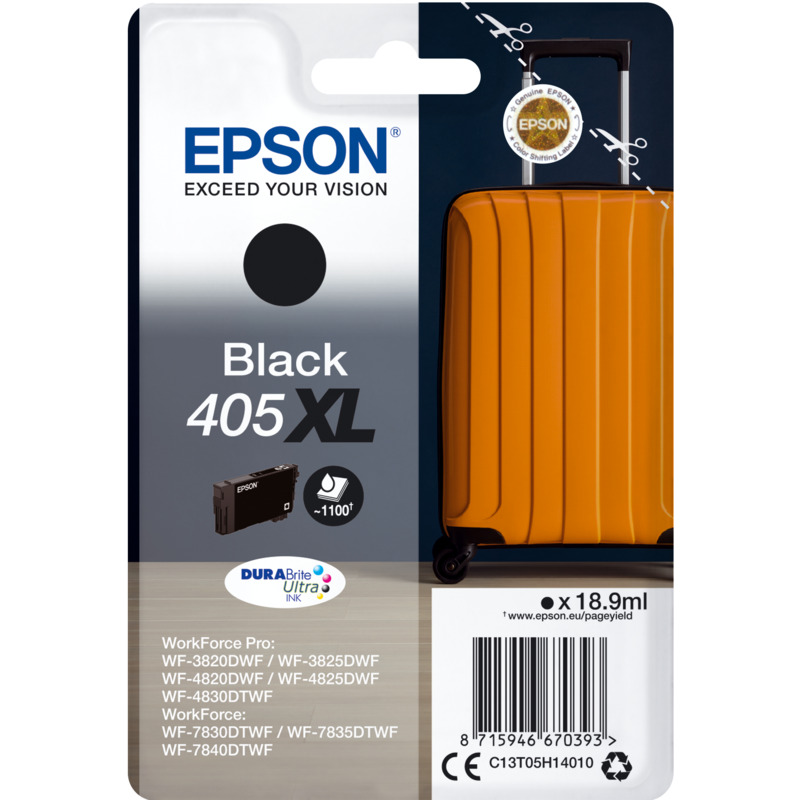 Epson 405XL Tintenpatrone, schwarz