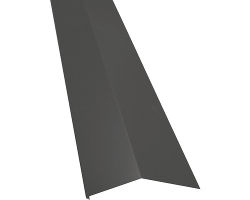 PRECIT gootbeugel zonder druiprand, antracietgrijs RAL 7016, 1000 mm x 108 mm x 90 mm