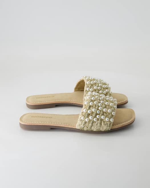 Gioseppo Langdon Pantoletten in Beige