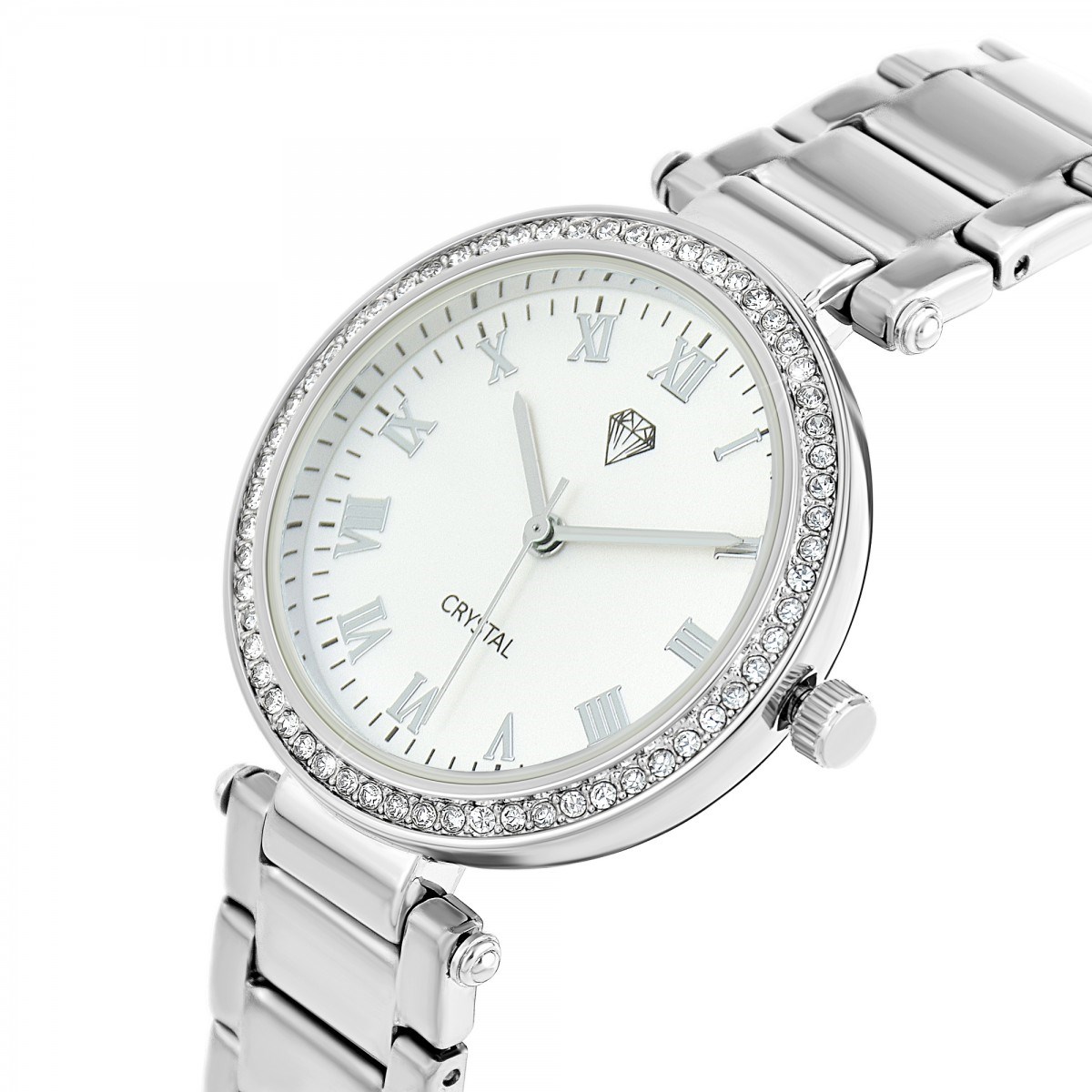 Montre Naëlle élégante ornée de Cristaux scintillants SC Crystal