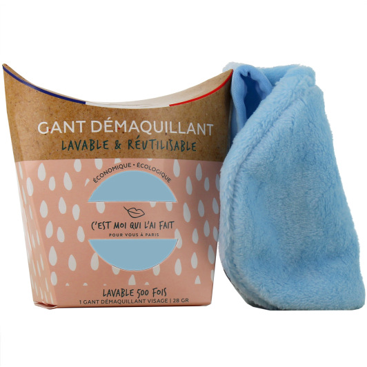 Gant démaquillant lavable et réutilisable Diet World