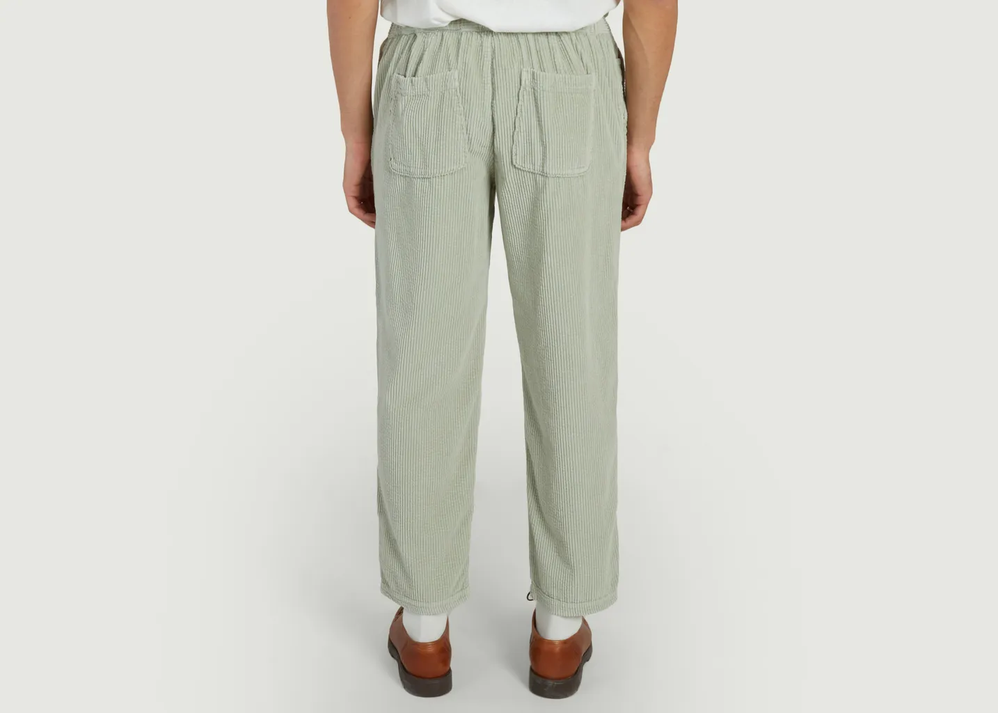 Pantalon ample en velours côtelé Padow American Vintage