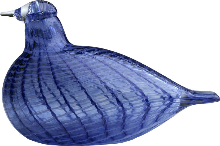 Iittala Fugle 8,5x13cm hyttesanger Blå