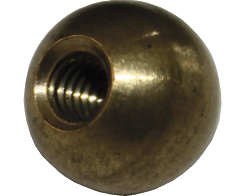 Kogelmoer Ø 3 mm messing, 4 stuks