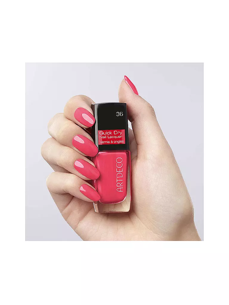 ARTDECO Nagellack - Quick Dry Nail Lacquer ( 36 pink passion ) pink