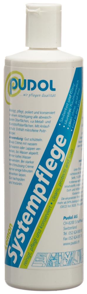 PUDOL Systempflege Creme lemon Fl 400 g
