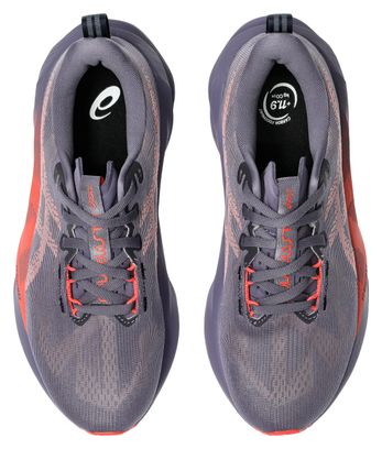 Chaussures Running Asics Novablast 5 Violet/Rouge Femme