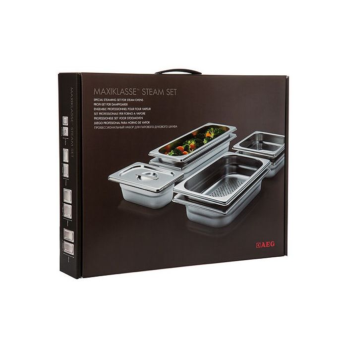AEG MaxiKlasse™ Profi Dampfgarset A9OZS10, 8tlg.