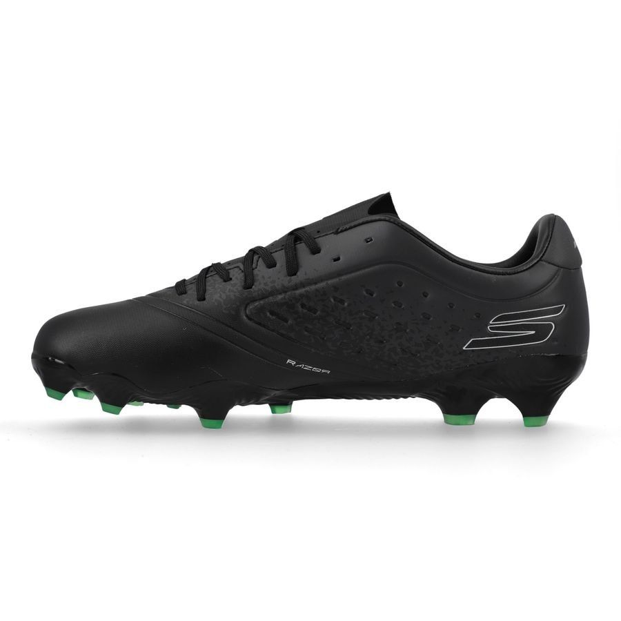 Skechers Razor 1.5 Academy FG Evergreen - Noir/Argenté