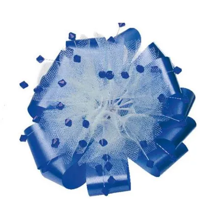 Nestler Rosette mit Schmuckstein, 18cm, sortiert
