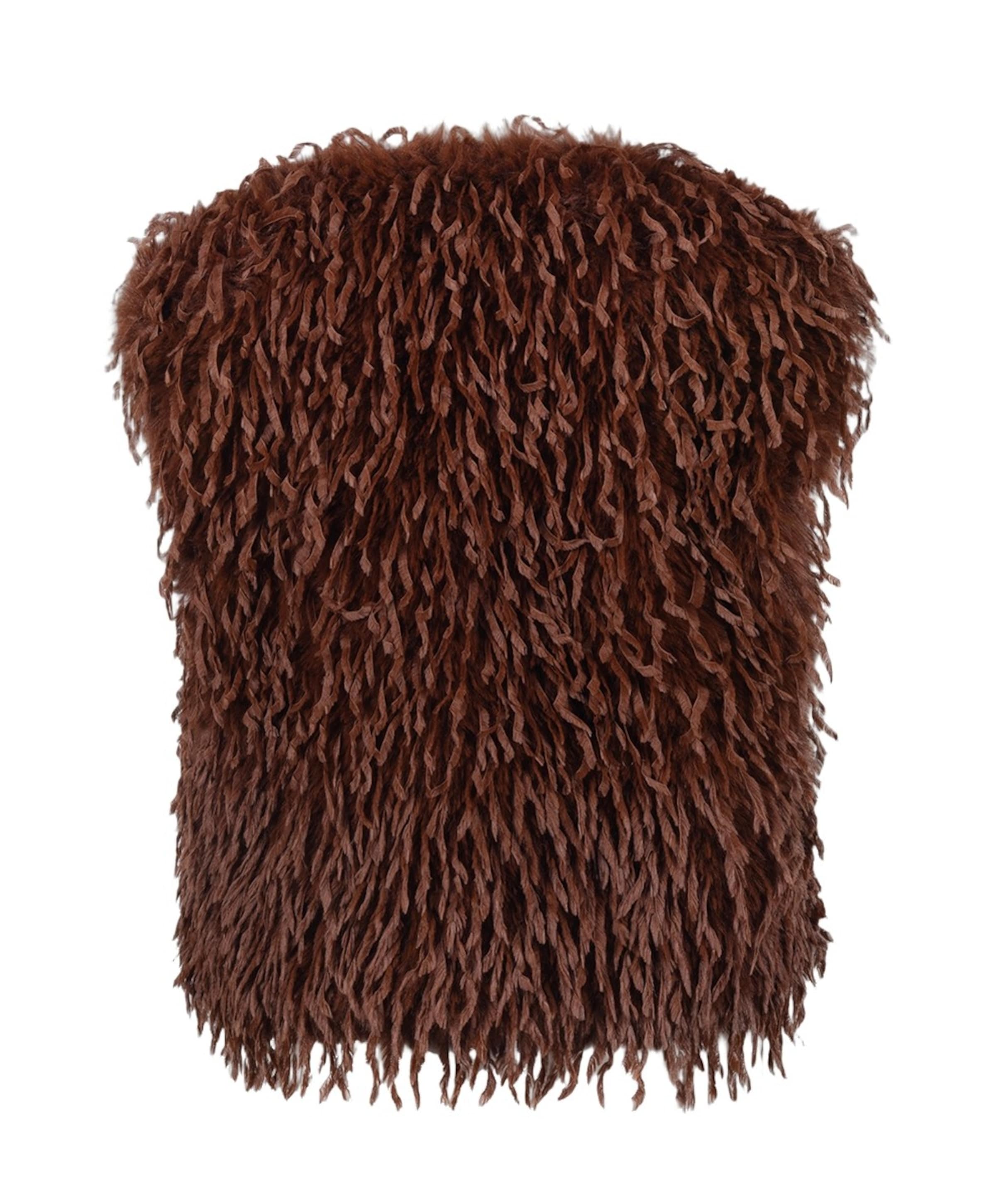 Nukus Dames gilet bruin