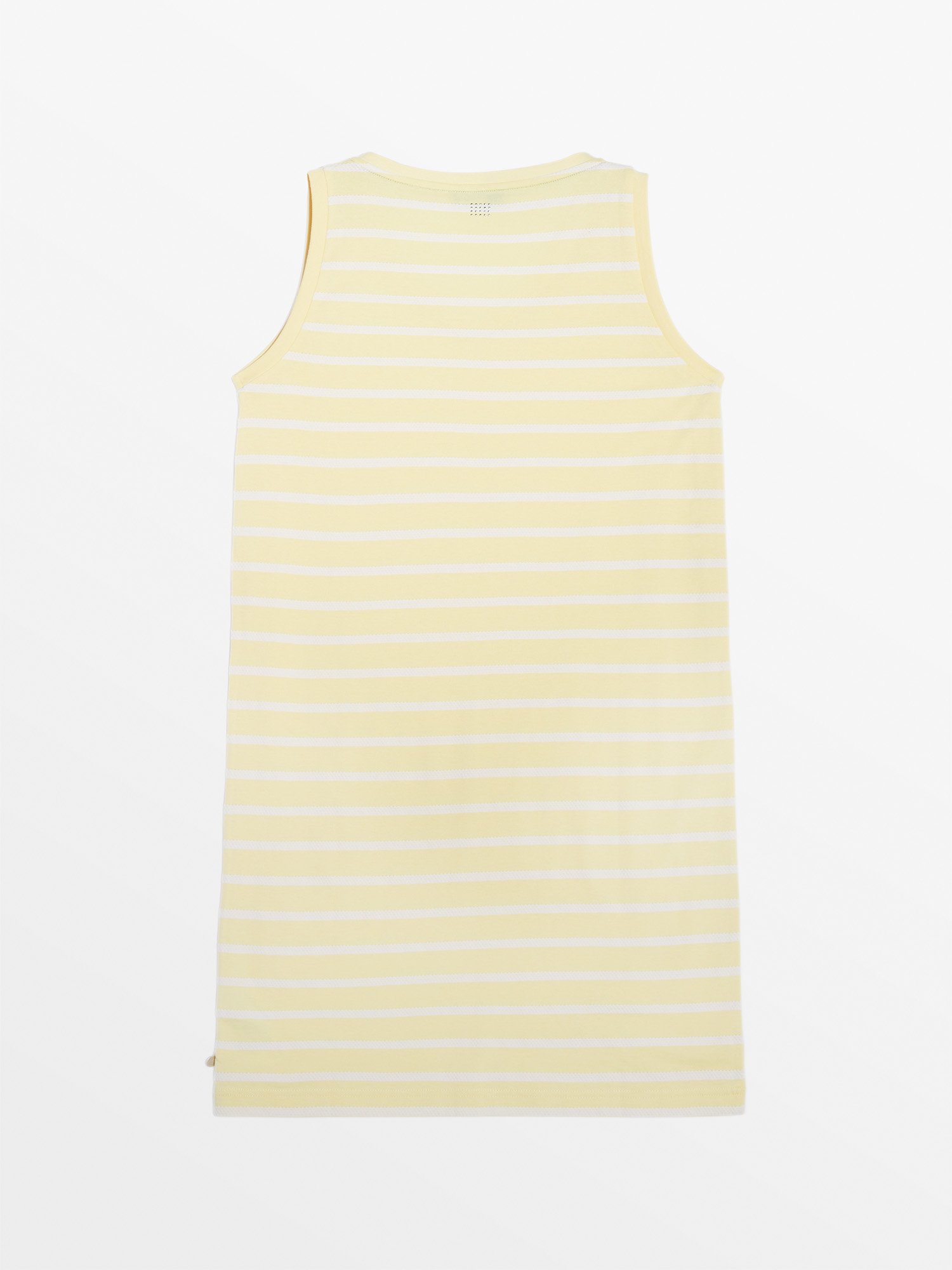 Robe Femme A Rayures Jaune