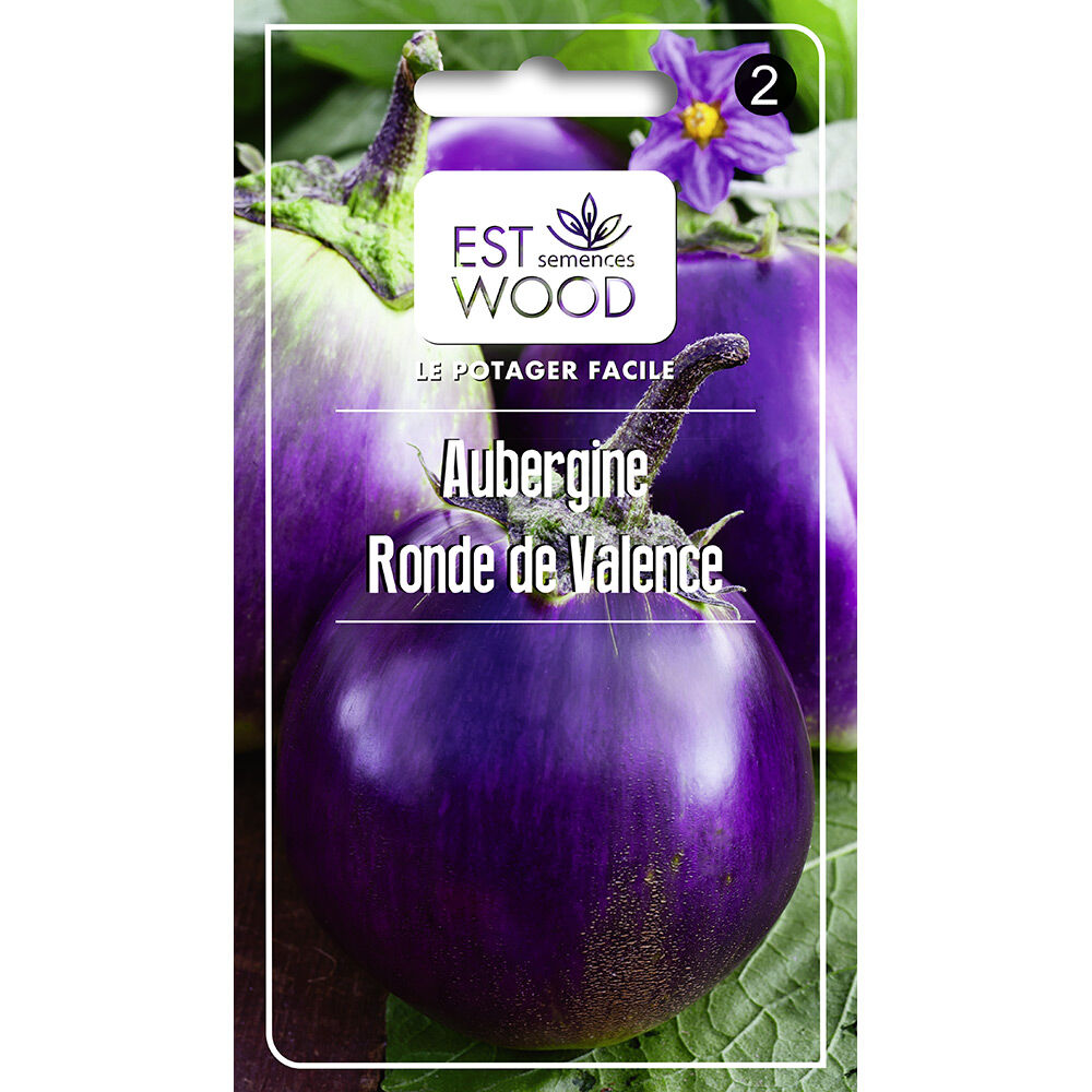 Semence Aubergine ronde de Valence 0,5g