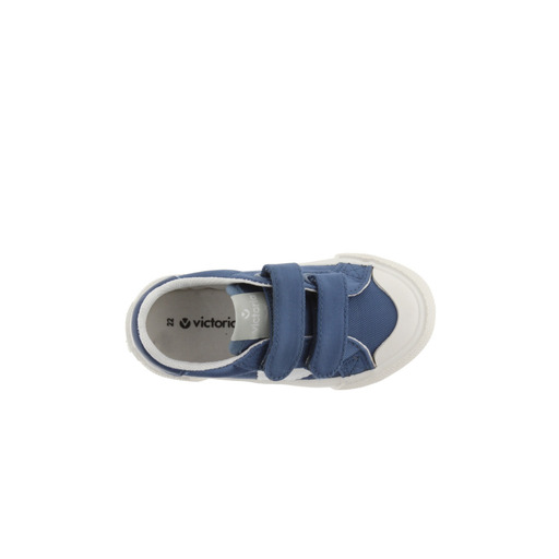 Tênis Victoria Tribu em nylon com logo contrastante e fechamento duplo em velcro.