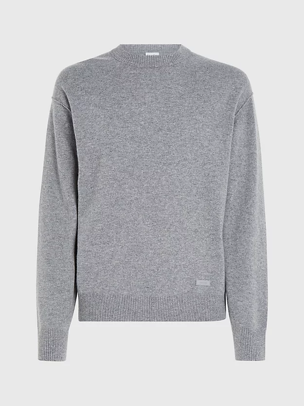 Suéter em mistura de lã e cashmere