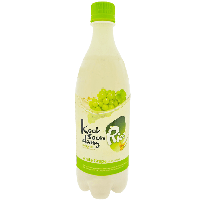Kook Soon Dang Makgeolli Rijstwijn Witte Druiven Smaak 750ml