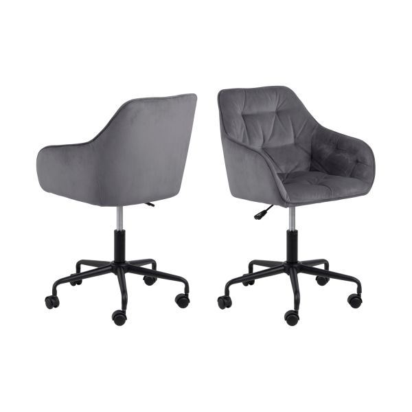 Kidsmill Mats Bureaustoel Dark Grey