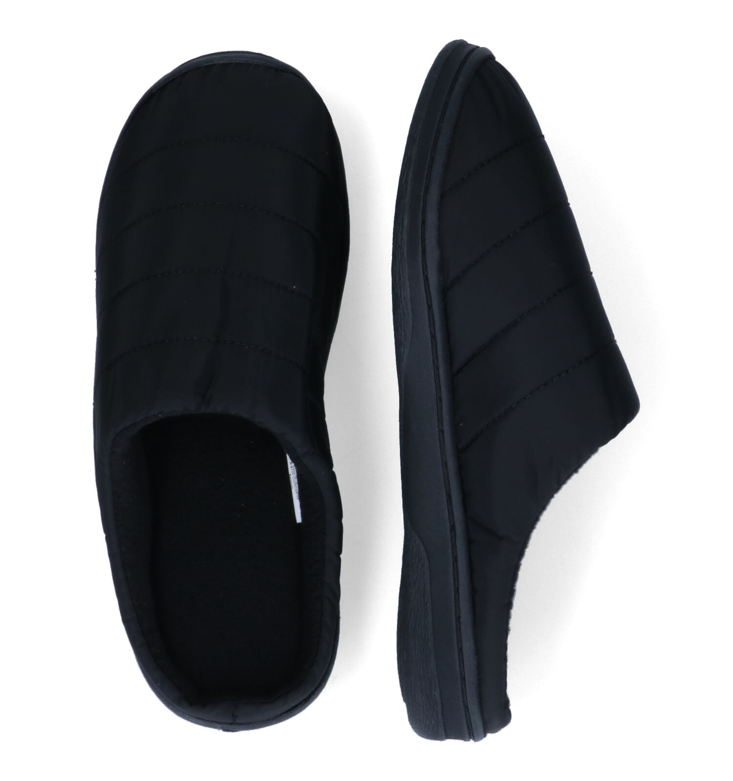 Pantoffels zwart