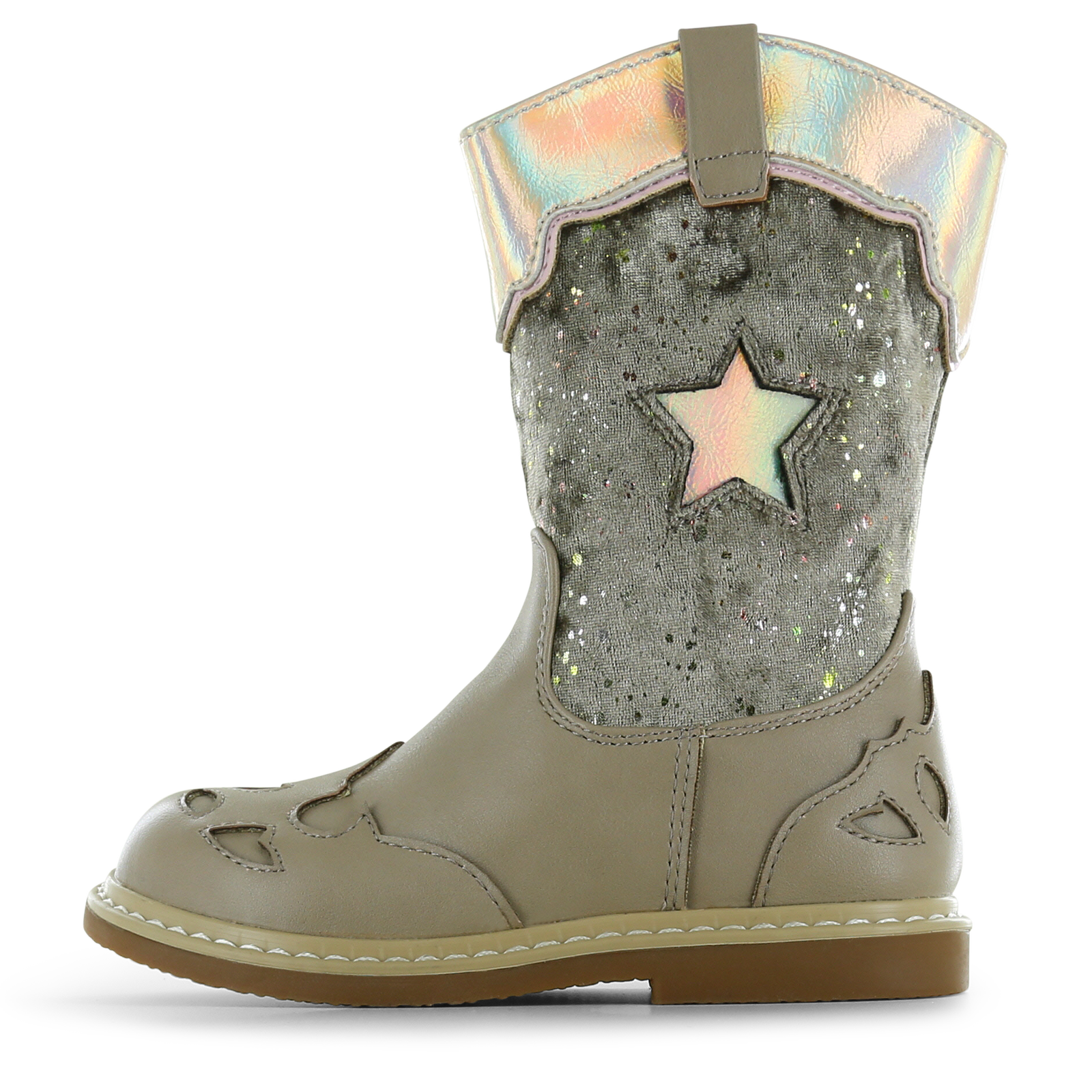 Shoesme slim-fit Stiefel taupe mit Stern
