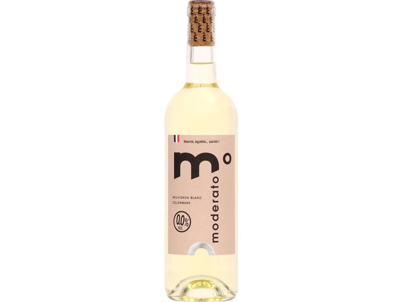Moderato Cuvée Originale blanc 0% 0.75 l Hellgelber Wein ohne Alkohol