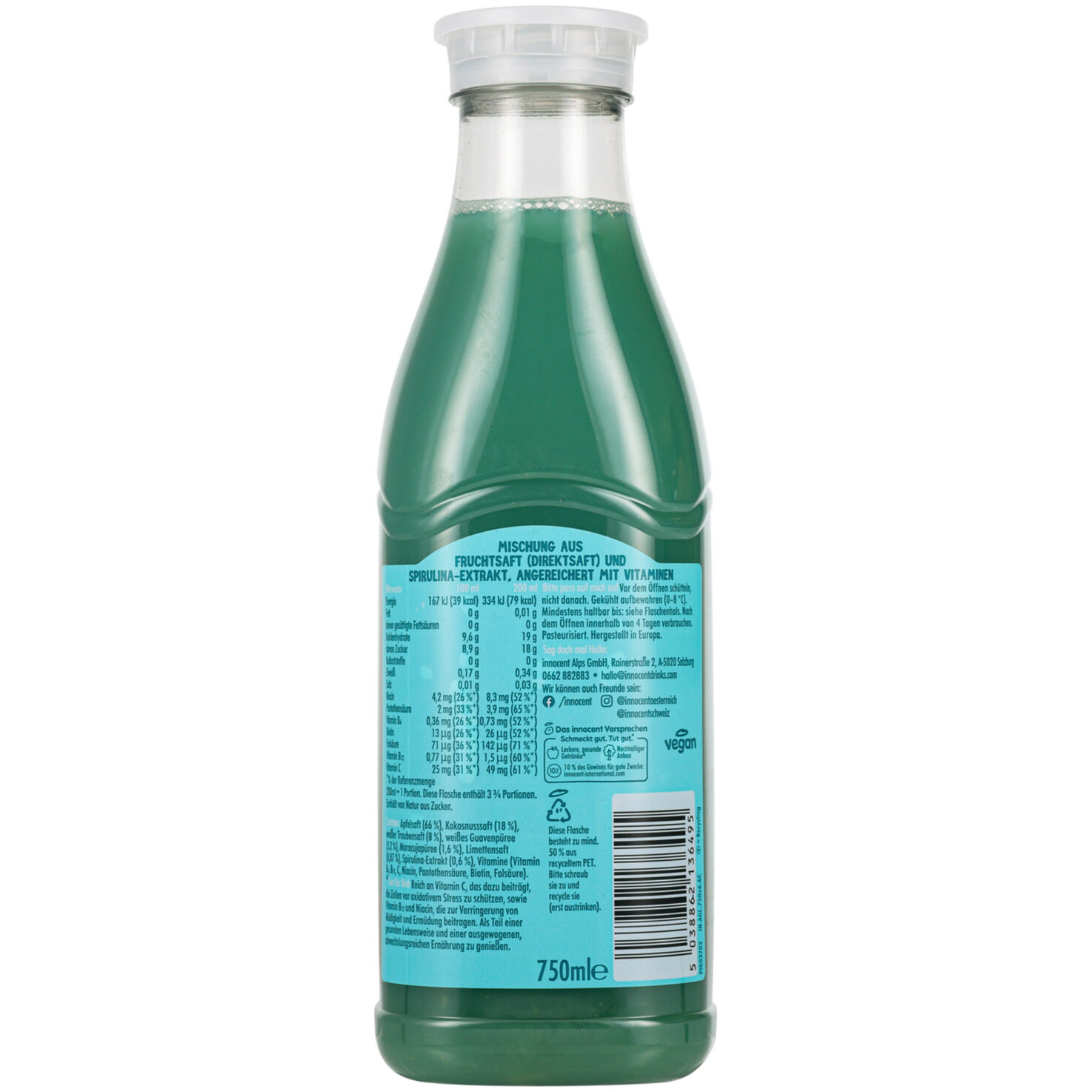 innocent Plus Blue Break Juice