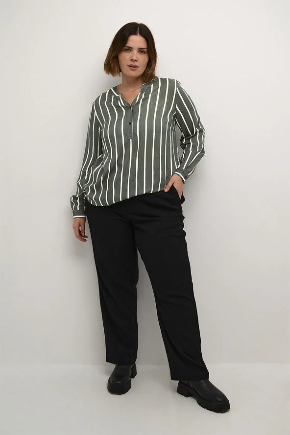 Kaffe Curve KCsida Blouse Garden topiary/turtledove str.