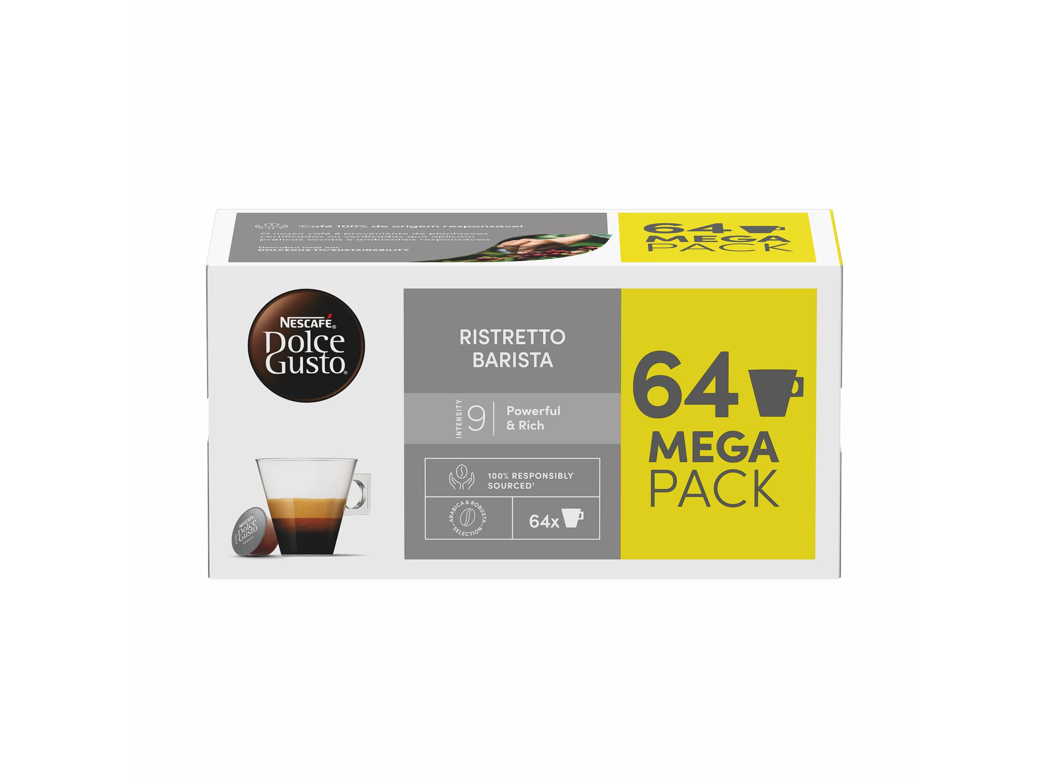 CÁPSULAS DOLCE GUSTO BIPACK BARISTA 64 UN