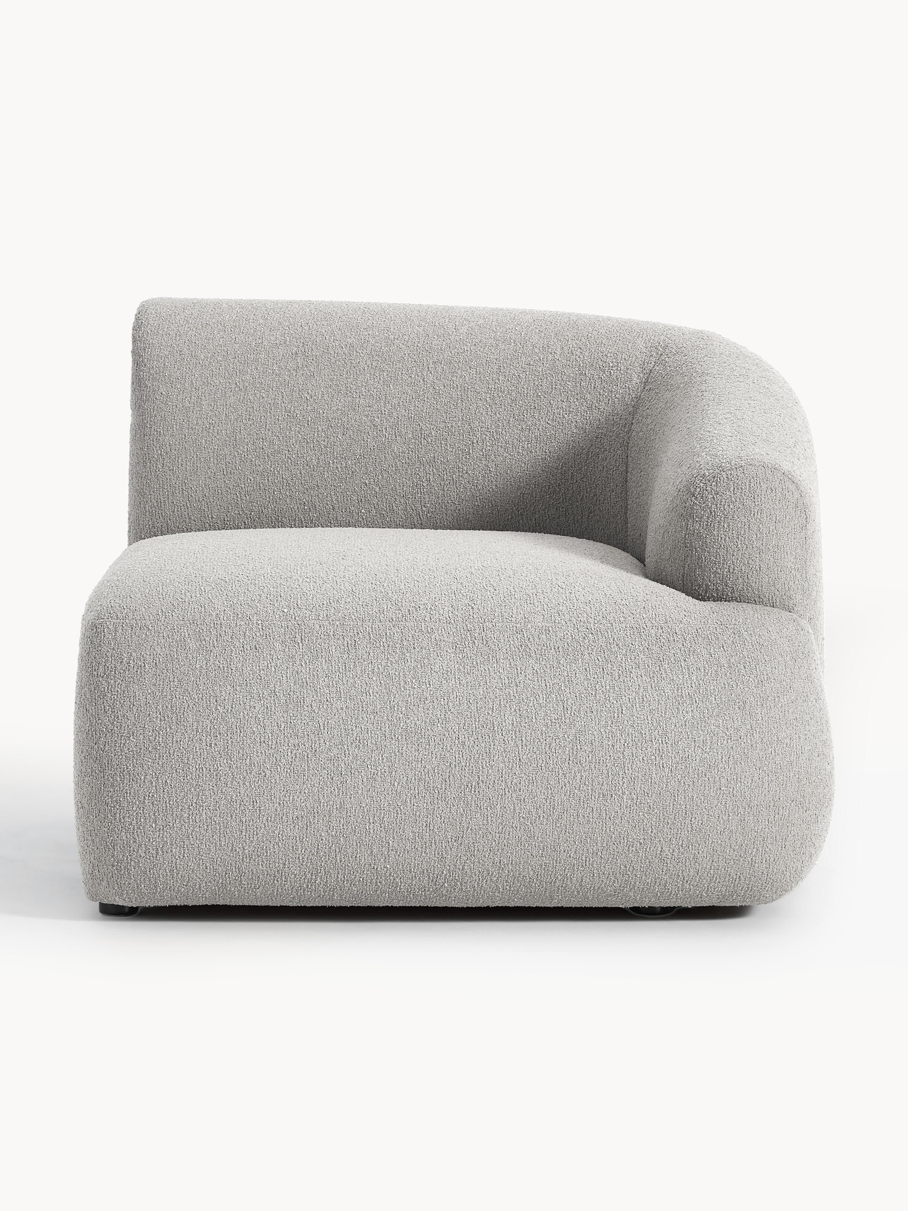 Bouclé hoekmodule Sofia