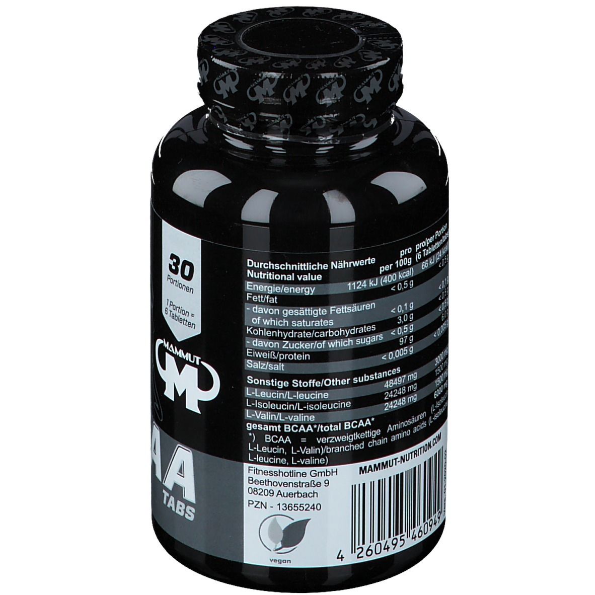 Mammut BCAA Tabs