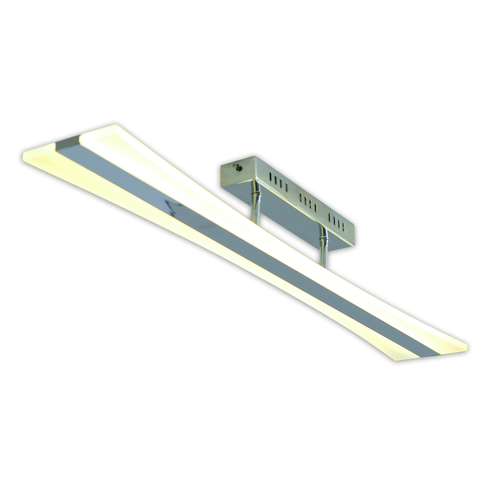 LED-Deckenleuchte TIARA - silber - 99,4 cm