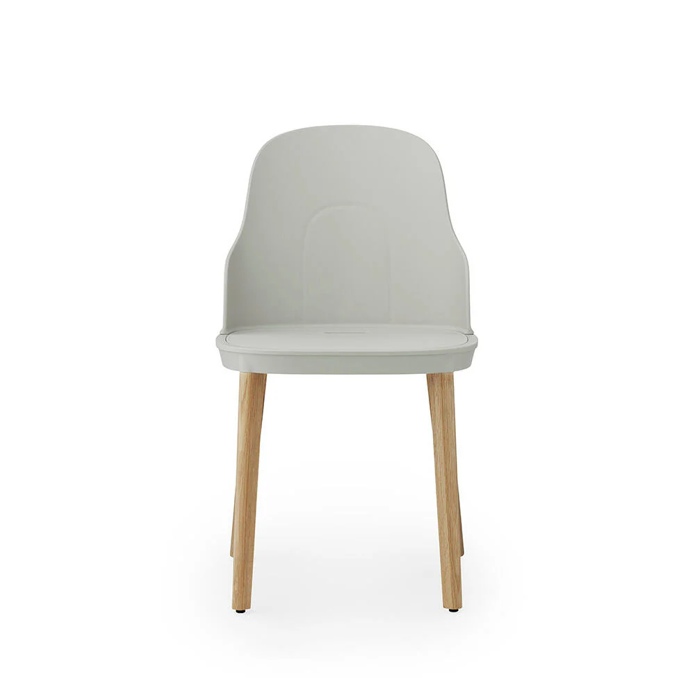 Normann Copenhagen  Allez stol - Warm grey/egetræ