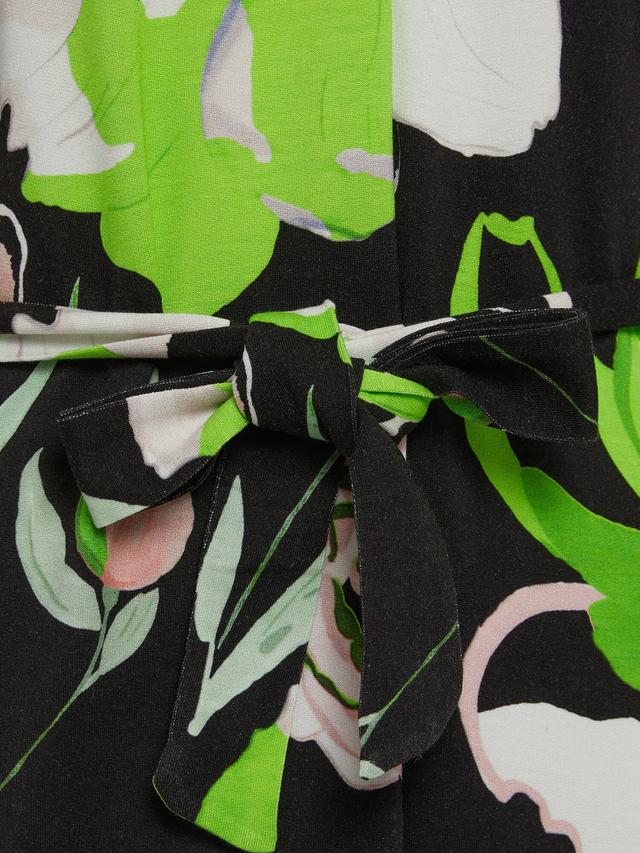 Jerseykleid im Alloverdruck