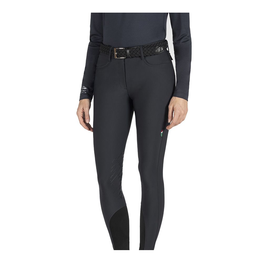 Equiline CORNER - Pantalon knee grip Femme black
