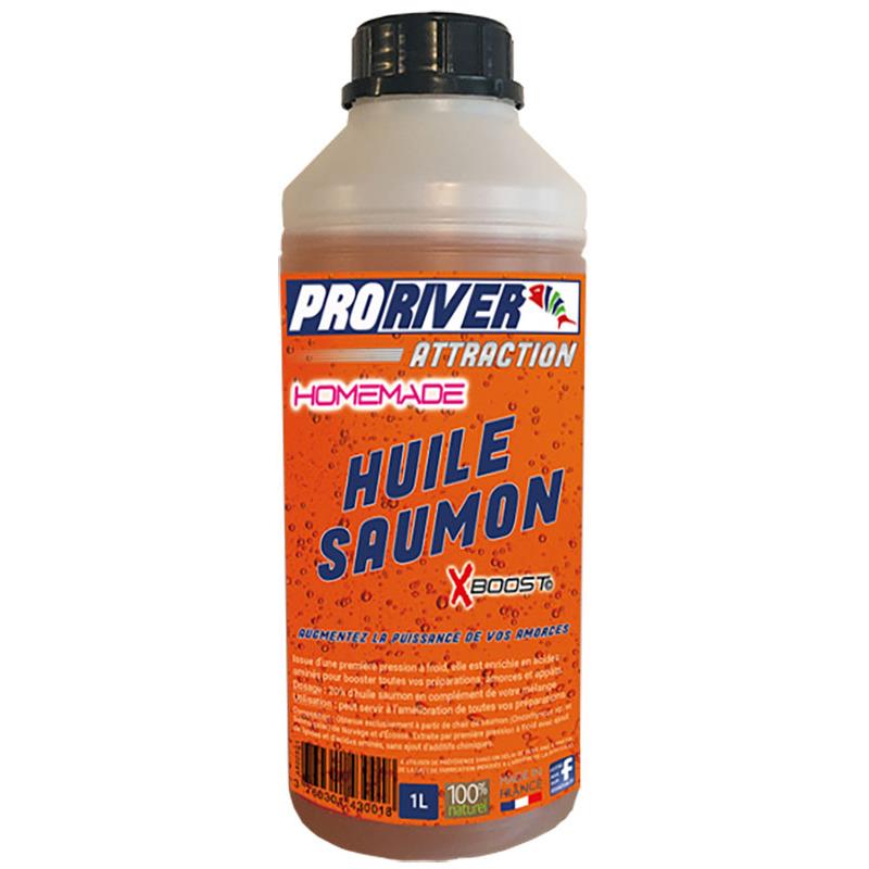Attractant Liquide Proriver Huile Homemade Saumon