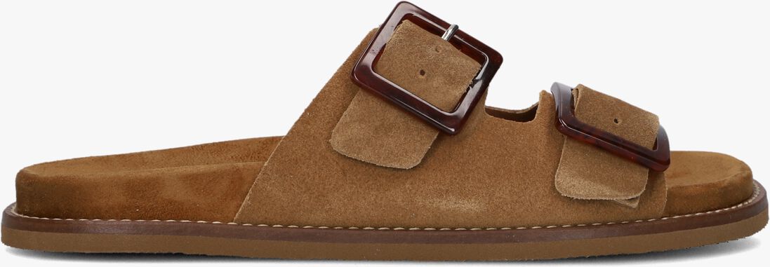 cognac lina locchi slippers sue 2 gesp slipper