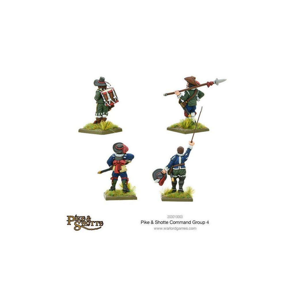 Pike & Shot Command Group 4