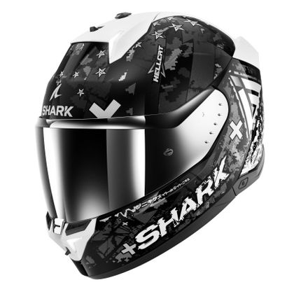 Casque Shark SKWAL i3 - HELLCAT - Noir / Gris