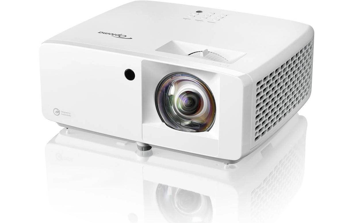 Kurzdistanzprojektor ZH450ST<br>Umweltfreundlicher Full HD-Kurzdistanz-Laserprojektor mit hoher Helligkeit