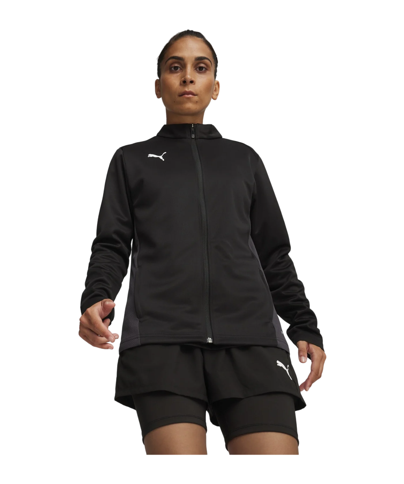 PUMA teamGOAL Trainingsjacke Damen Schwarz F03